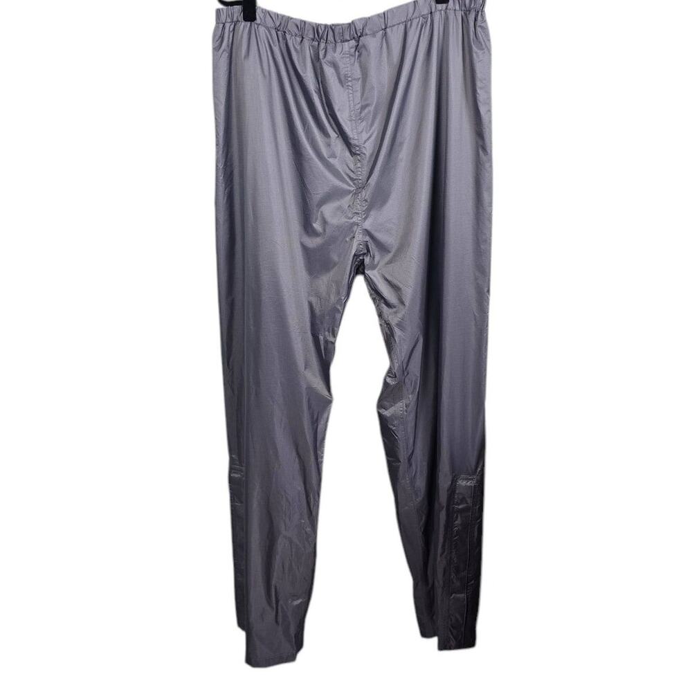 STEARNS Mens X-Large Chrome Dry Wear Mesh Lined Snap Ankle Pants Elastic Waist
